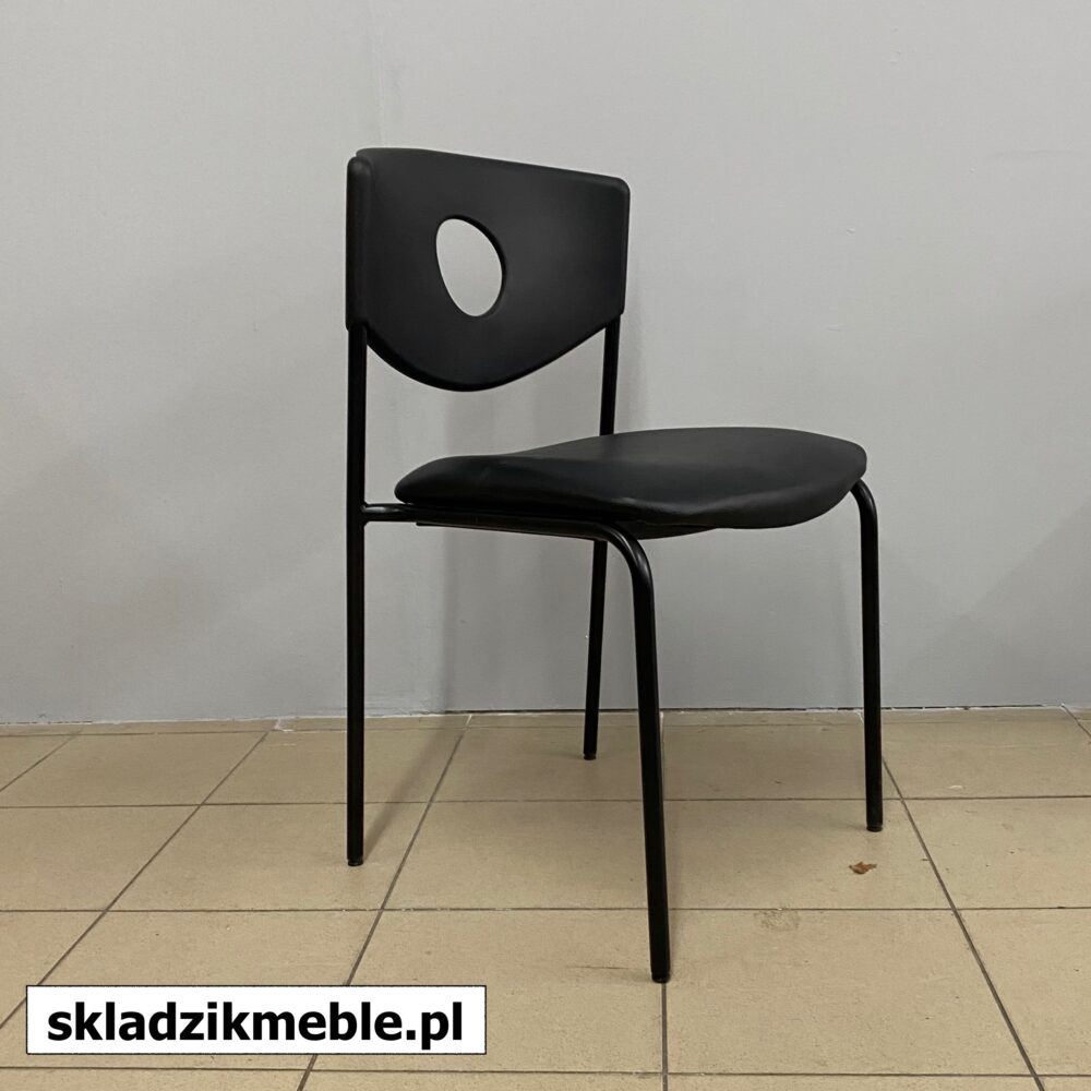 160624 KRZESŁO KONFERENCYJNE CZARNE IKEA STOLJAN - obrazek 4