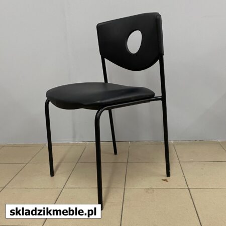 160624 KRZESŁO KONFERENCYJNE CZARNE IKEA STOLJAN