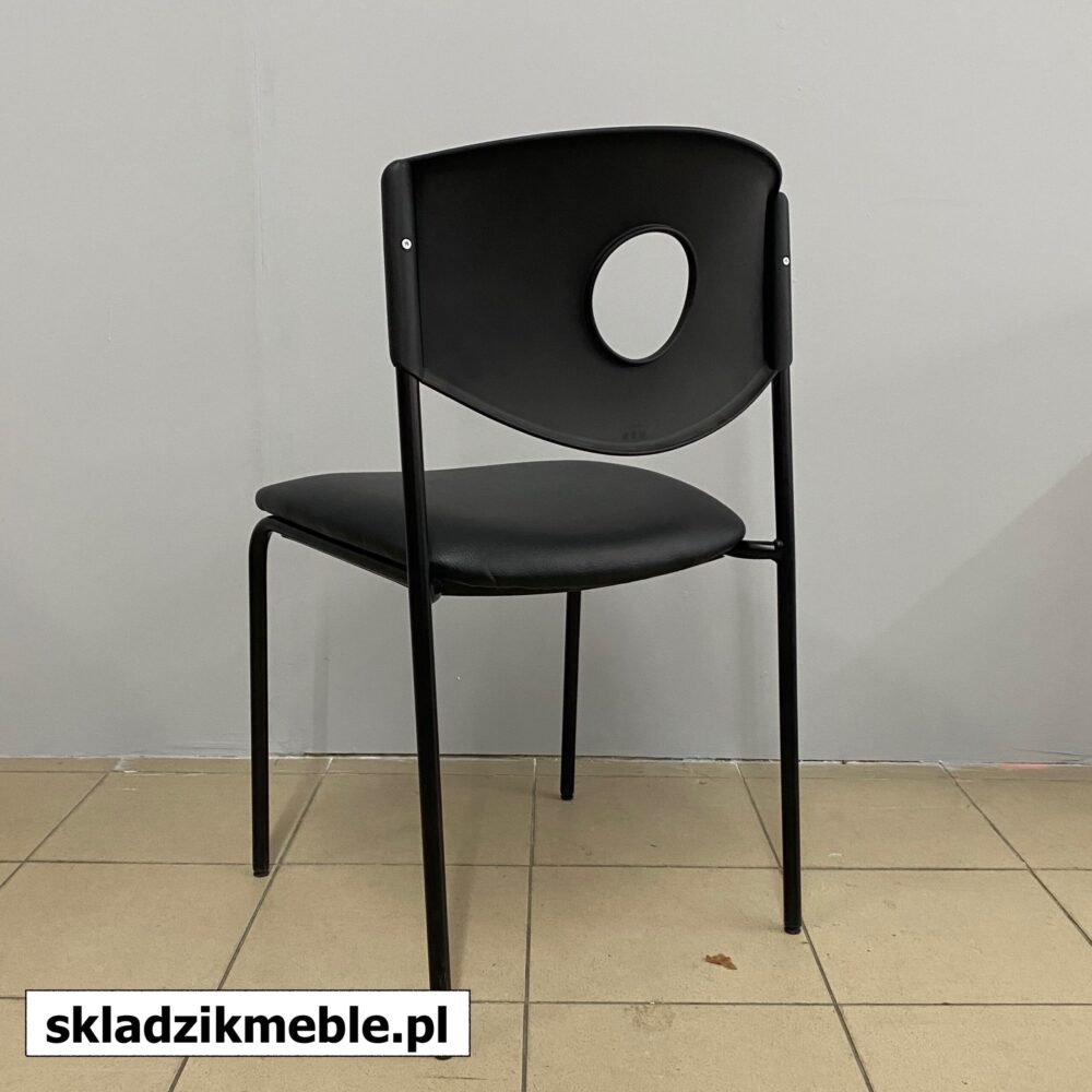 160624 KRZESŁO KONFERENCYJNE CZARNE IKEA STOLJAN - obrazek 2
