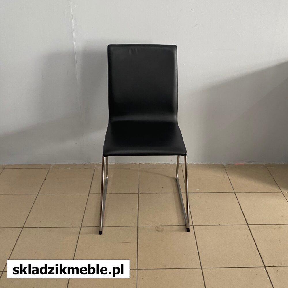 170624 KRZESŁO KONFERENCYJNE CZARNE CHROM IKEA VOLFGANG - obrazek 7