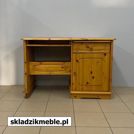 220624 BIURKO SOSNOWE WĄSKIE 115 CM