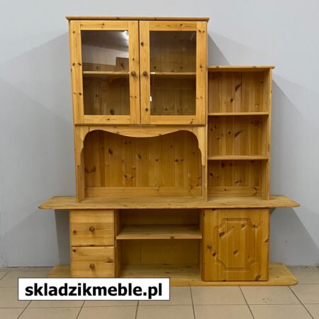 230624 REGAŁ SOSNOWY SZAFKA RTV BAREK