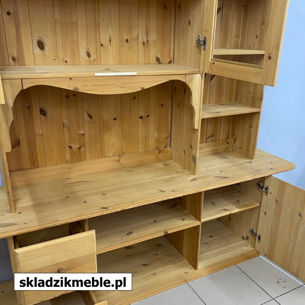230624 REGAŁ SOSNOWY SZAFKA RTV BAREK - obrazek 9