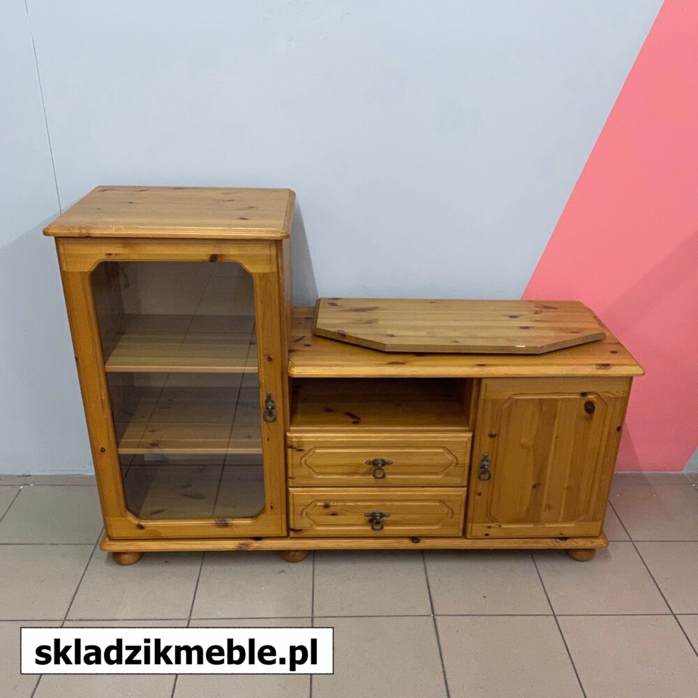 250624 SZAFKA RTV SOSNA OBROTOWY BLAT - obrazek 4