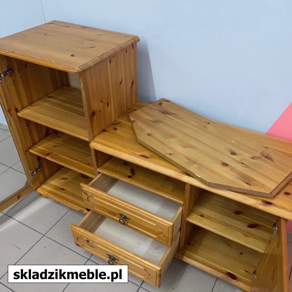 250624 SZAFKA RTV SOSNA OBROTOWY BLAT - obrazek 7