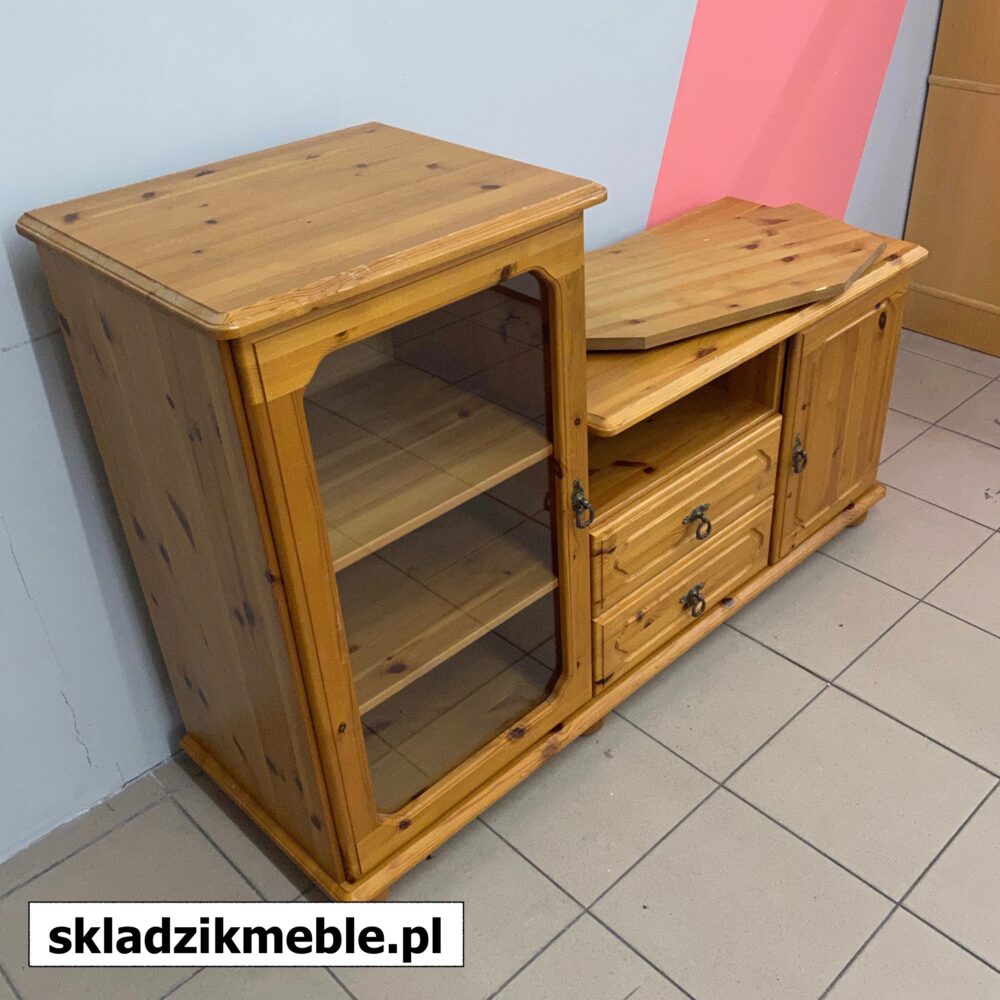 250624 SZAFKA RTV SOSNA OBROTOWY BLAT - obrazek 10