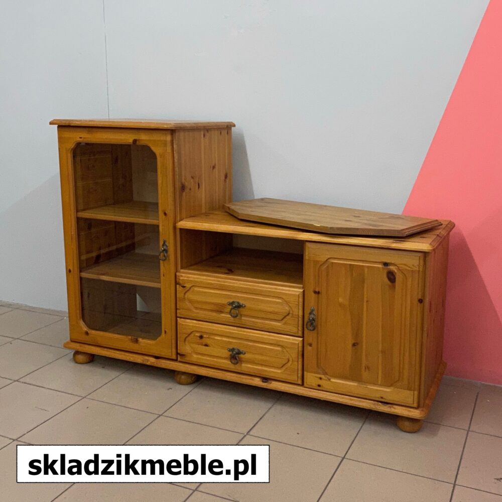 250624 SZAFKA RTV SOSNA OBROTOWY BLAT - obrazek 11