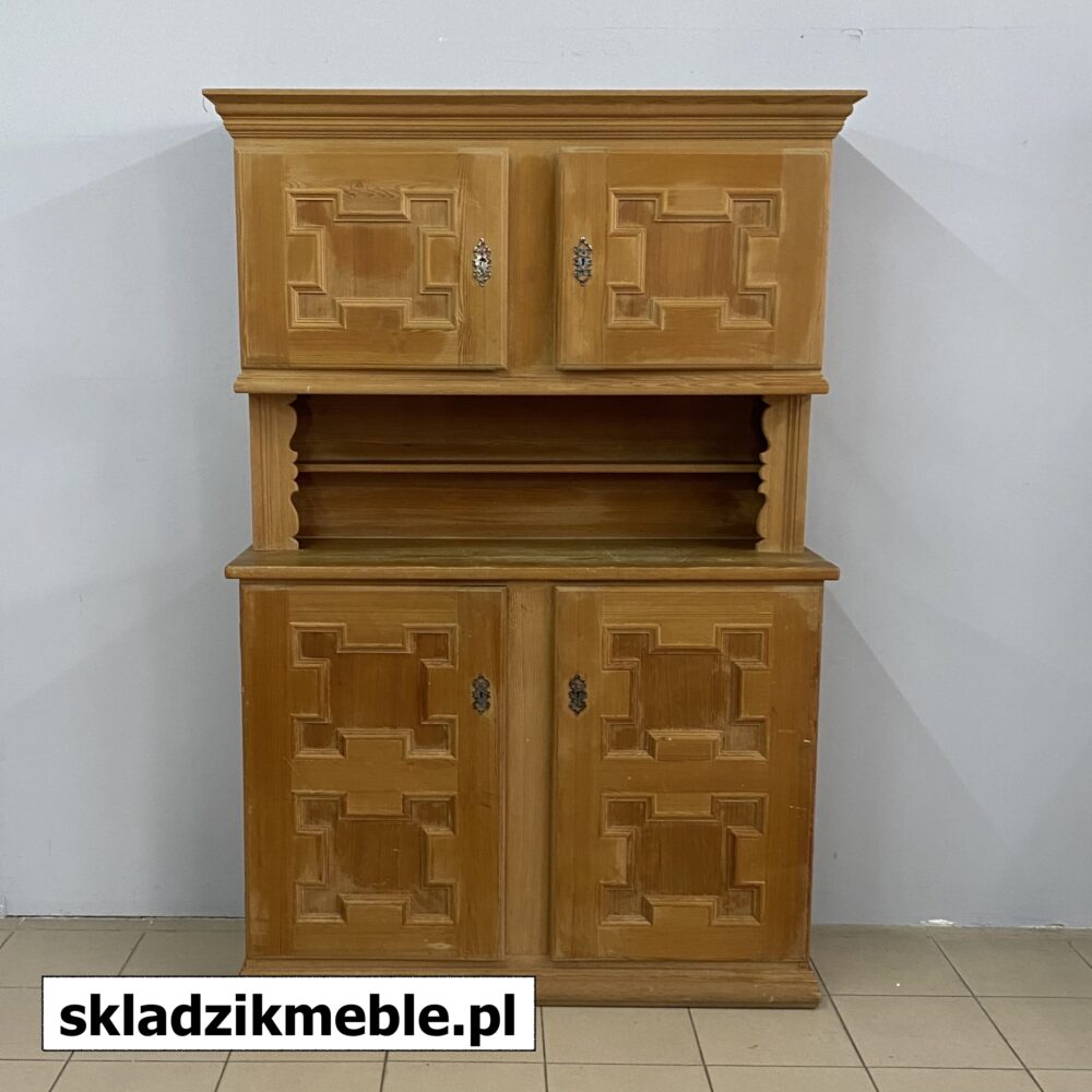 280624 SKANDYNAWSKI KREDENS SOSNOWY O SZEROKOŚCI 120 CM - obrazek 2
