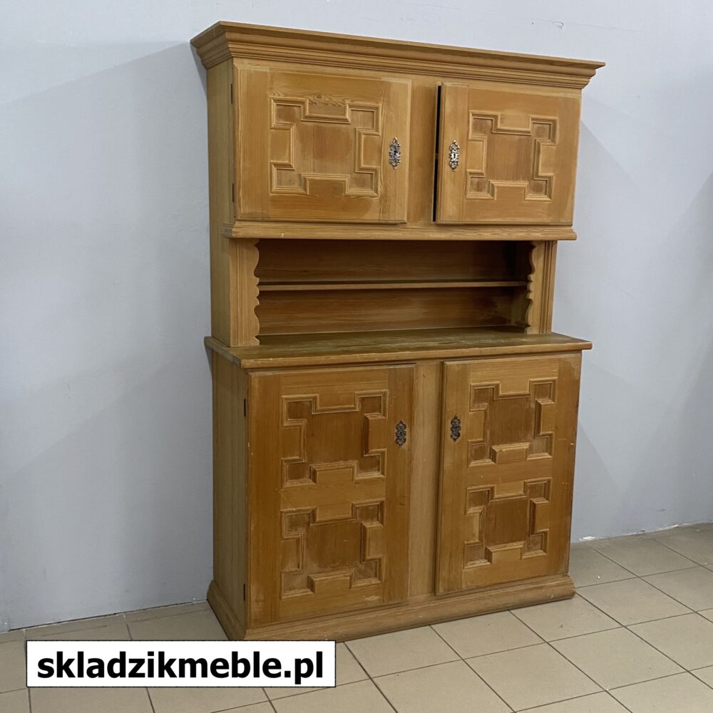 280624 SKANDYNAWSKI KREDENS SOSNOWY O SZEROKOŚCI 120 CM - obrazek 3