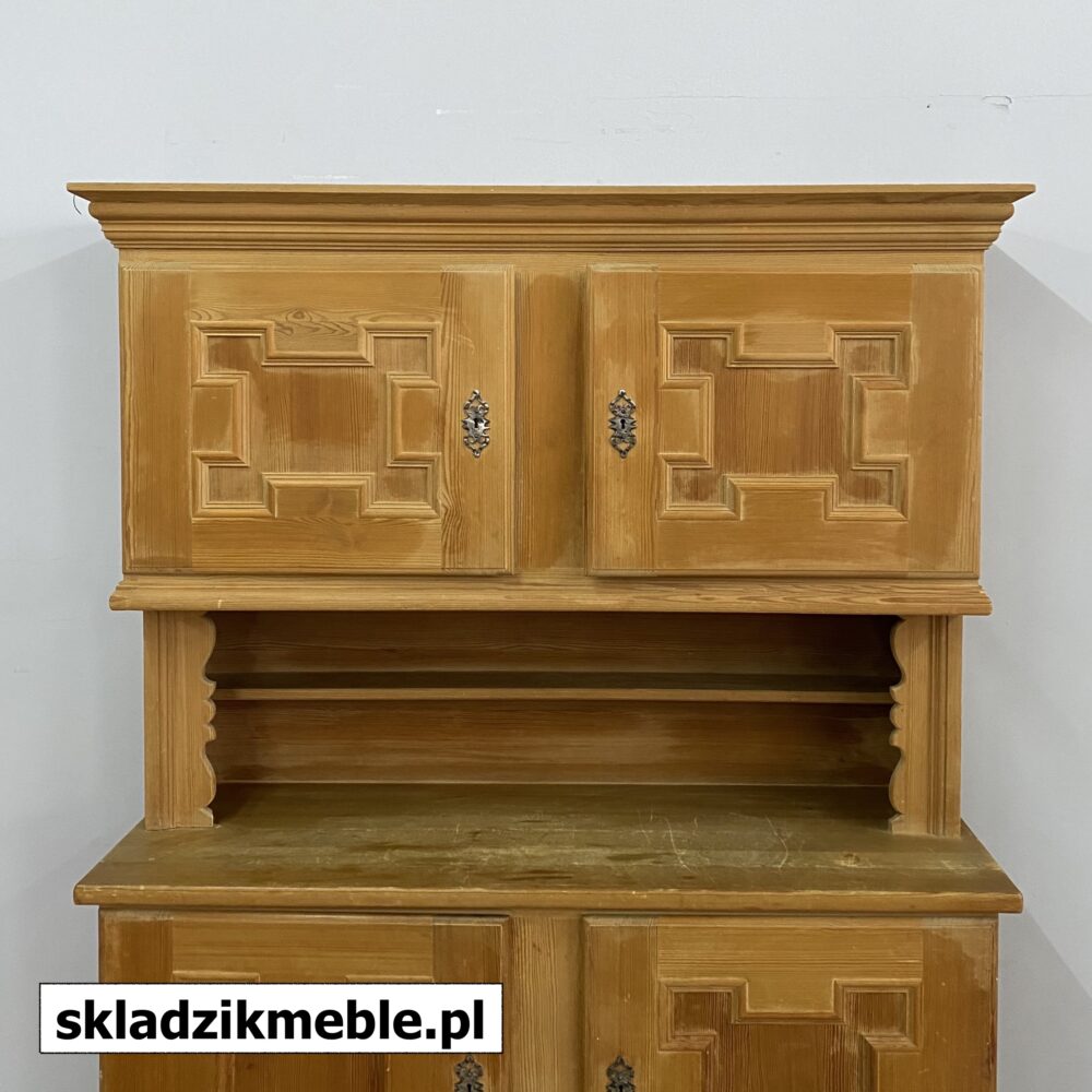 280624 SKANDYNAWSKI KREDENS SOSNOWY O SZEROKOŚCI 120 CM - obrazek 6