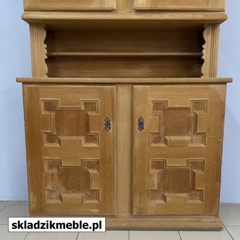 280624 SKANDYNAWSKI KREDENS SOSNOWY O SZEROKOŚCI 120 CM - obrazek 7