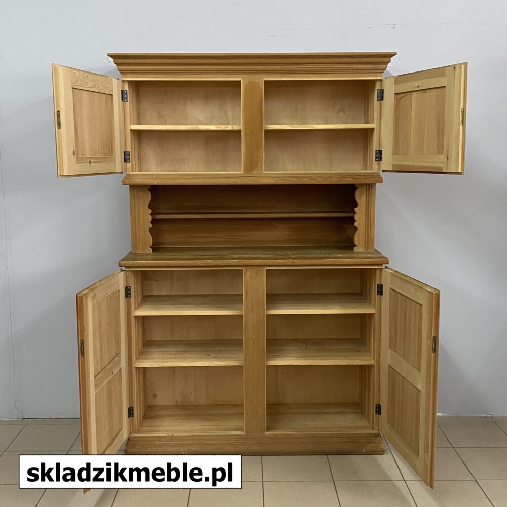 280624 SKANDYNAWSKI KREDENS SOSNOWY O SZEROKOŚCI 120 CM - obrazek 8