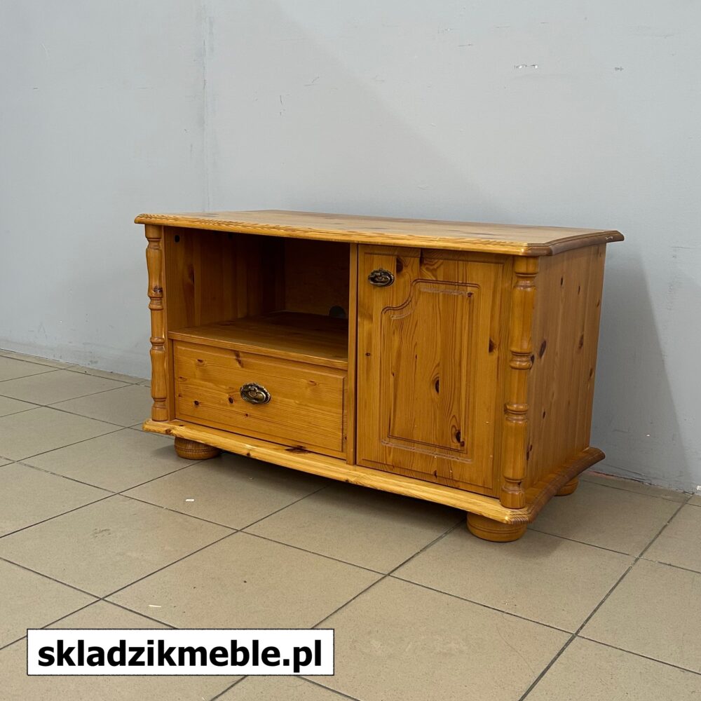 310624 MAŁA SZAFKA RTV SOSNOWA - obrazek 6