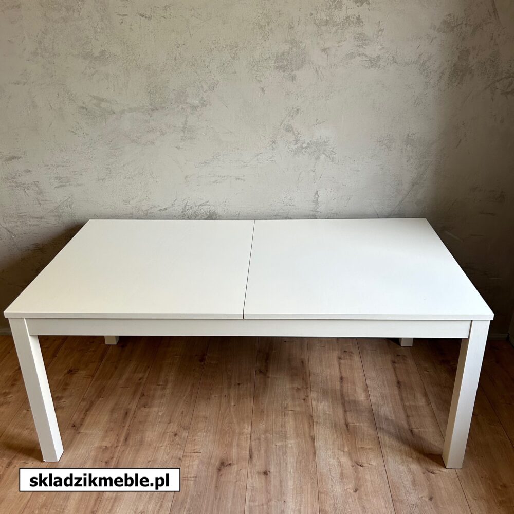 740624 STÓŁ BIAŁY ROZKŁADANY IKEA LIATORP  