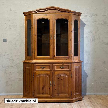 140125 WITRYNA PRZESZKLONA CIEMNY ORZECH
