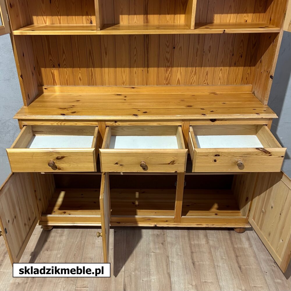 020225 KLASYCZNY SKANDYNAWSKI KREDENS SOSNOWY - obrazek 6