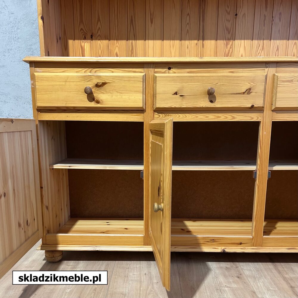 020225 KLASYCZNY SKANDYNAWSKI KREDENS SOSNOWY - obrazek 12
