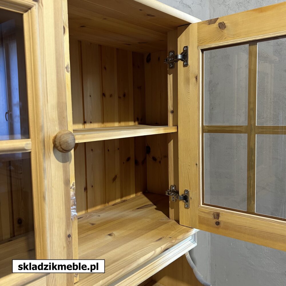 060325 KREDENS SOSNOWY SUROWY ZE ŚCIĘTYMI BOKAMI - obrazek 13