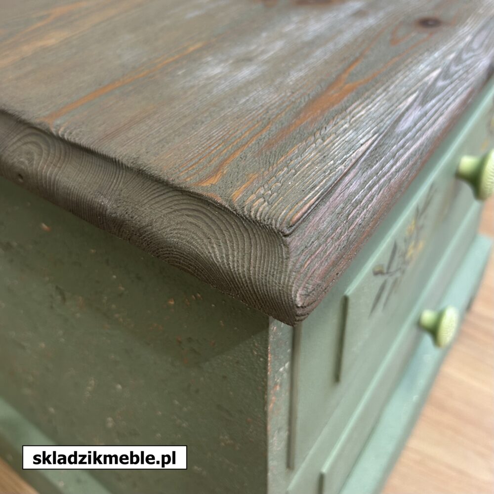 070725 NIEWIELKA SZAFKA Z DWIEMA SZUFLADKAMI, PO METAMORFOZIE - obrazek 21