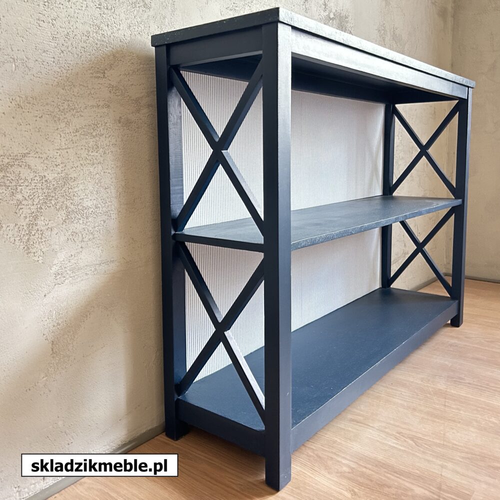 110725 PROSTA KONSOLA W STYLU HAMPTON PO METAMORFOZIE - obrazek 9