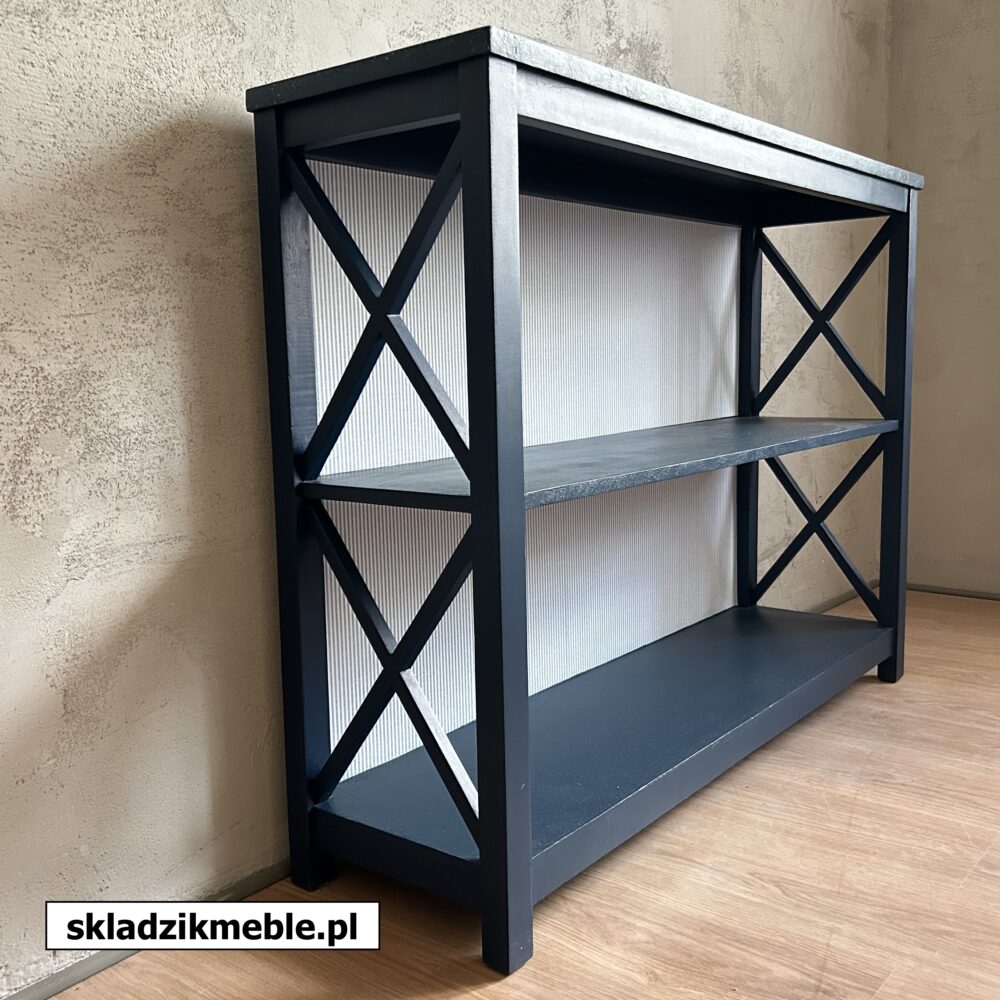 110725 PROSTA KONSOLA W STYLU HAMPTON PO METAMORFOZIE - obrazek 10
