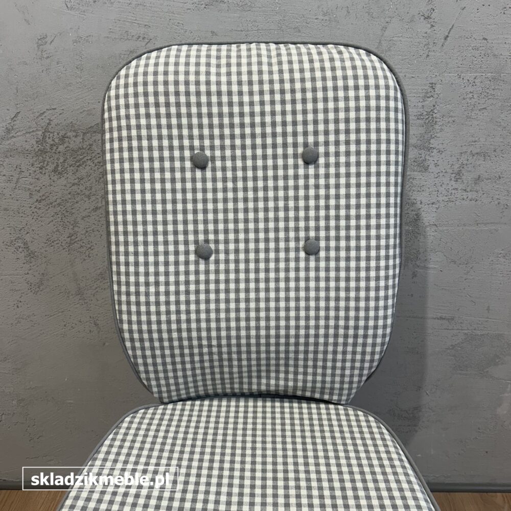 220725 KRZESŁO OBROTOWE IKEA LILLHOJDEN W KRATKĘ - obrazek 10