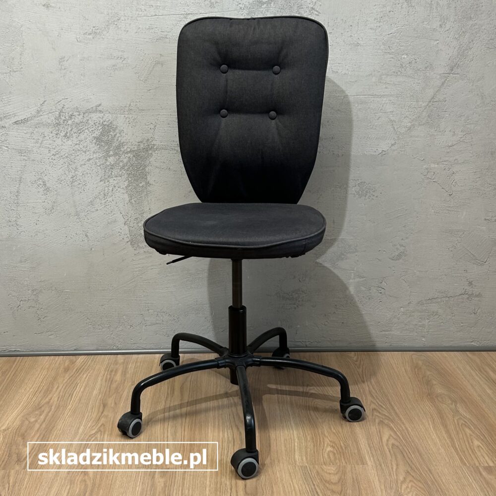 240725 KRZESŁO OBROTOWE IKEA LILLHOJDEN CIEMNOSZARE - obrazek 8
