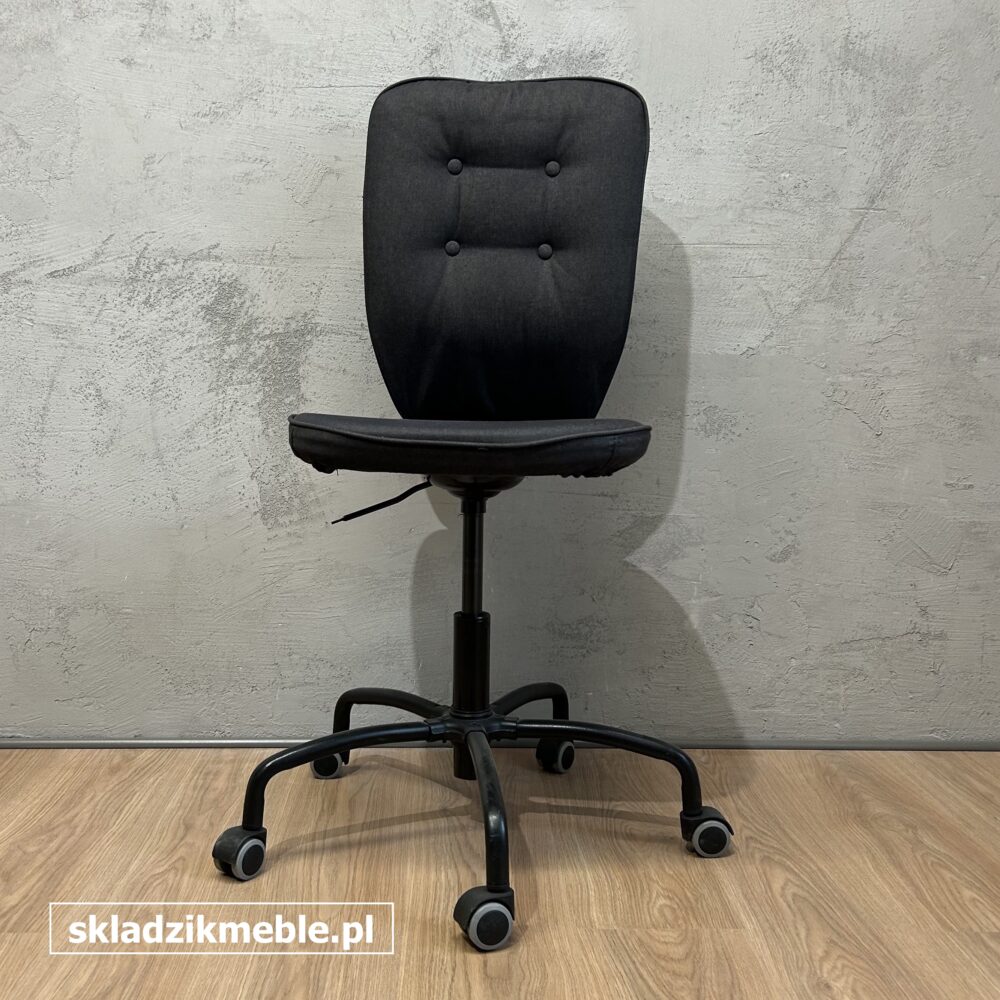 240725 KRZESŁO OBROTOWE IKEA LILLHOJDEN CIEMNOSZARE - obrazek 9