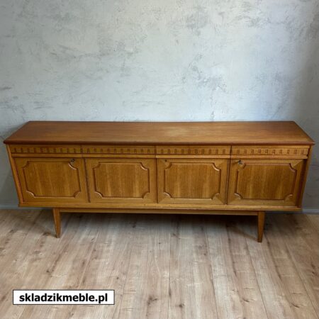 250725 SZWEDZKA KOMODA, KLASYKA Z LAT 60, MEBEL W STYLU VINTAGE