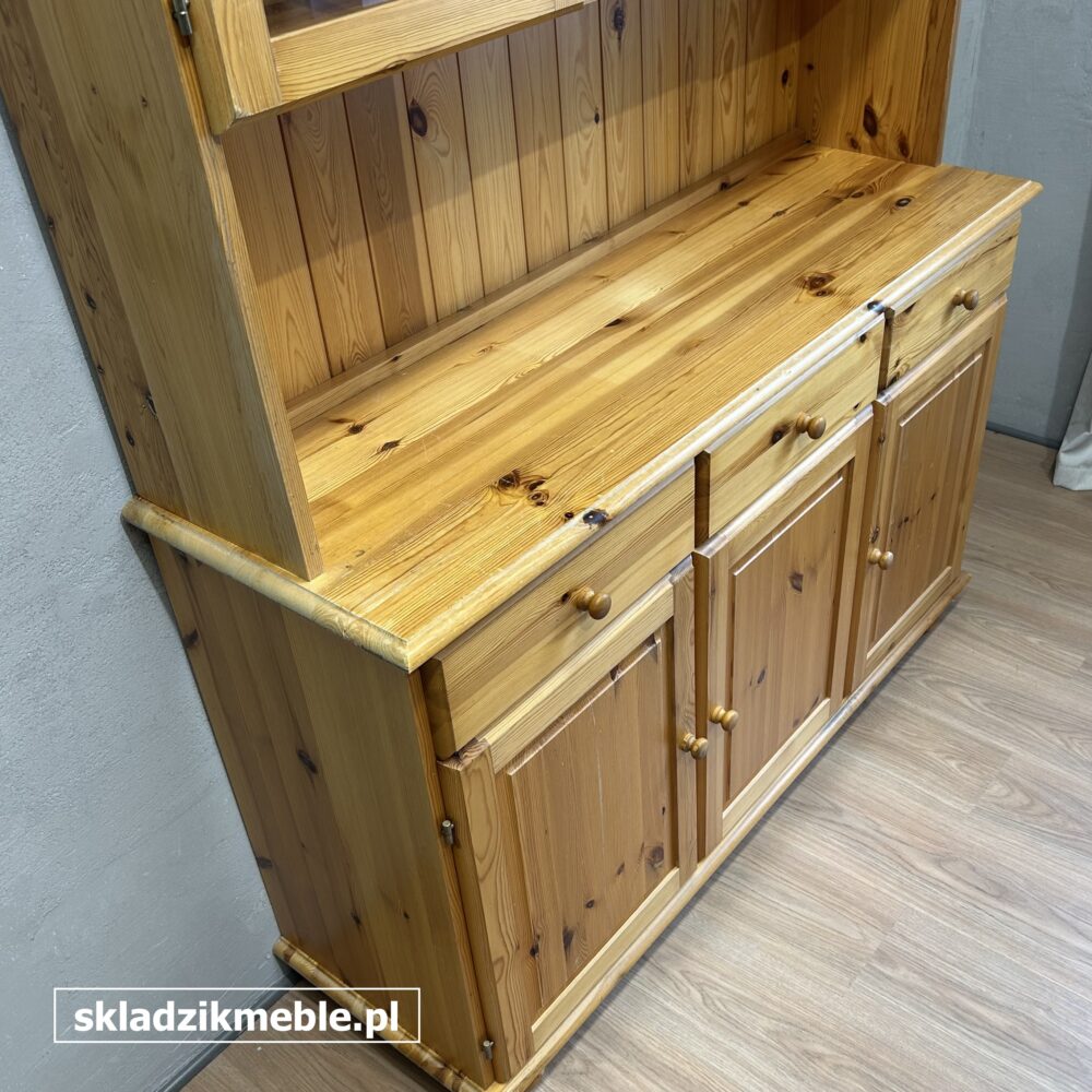 030925 KLASYCZNY SKANDYNAWSKI KREDENS SOSNOWY - obrazek 5