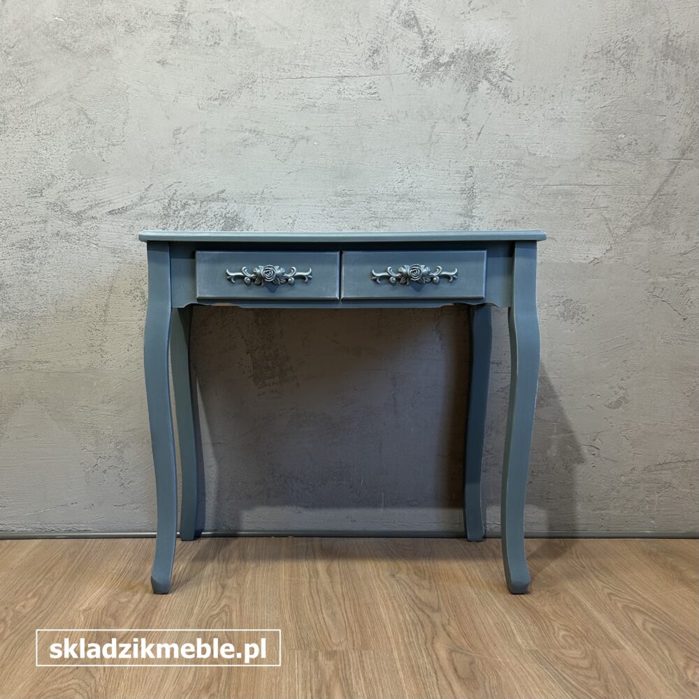 080925 KONSOLKA Z DWIEMA SZUFLADKAMI, PO METAMORFOZIE - obrazek 18
