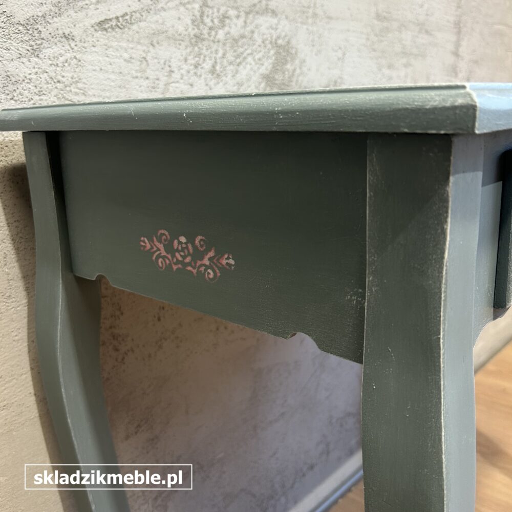080925 KONSOLKA Z DWIEMA SZUFLADKAMI, PO METAMORFOZIE - obrazek 9