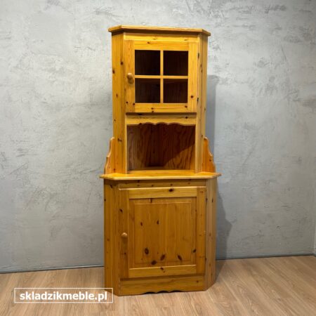 011025 KREDENS SOSNOWY NAROŻNY