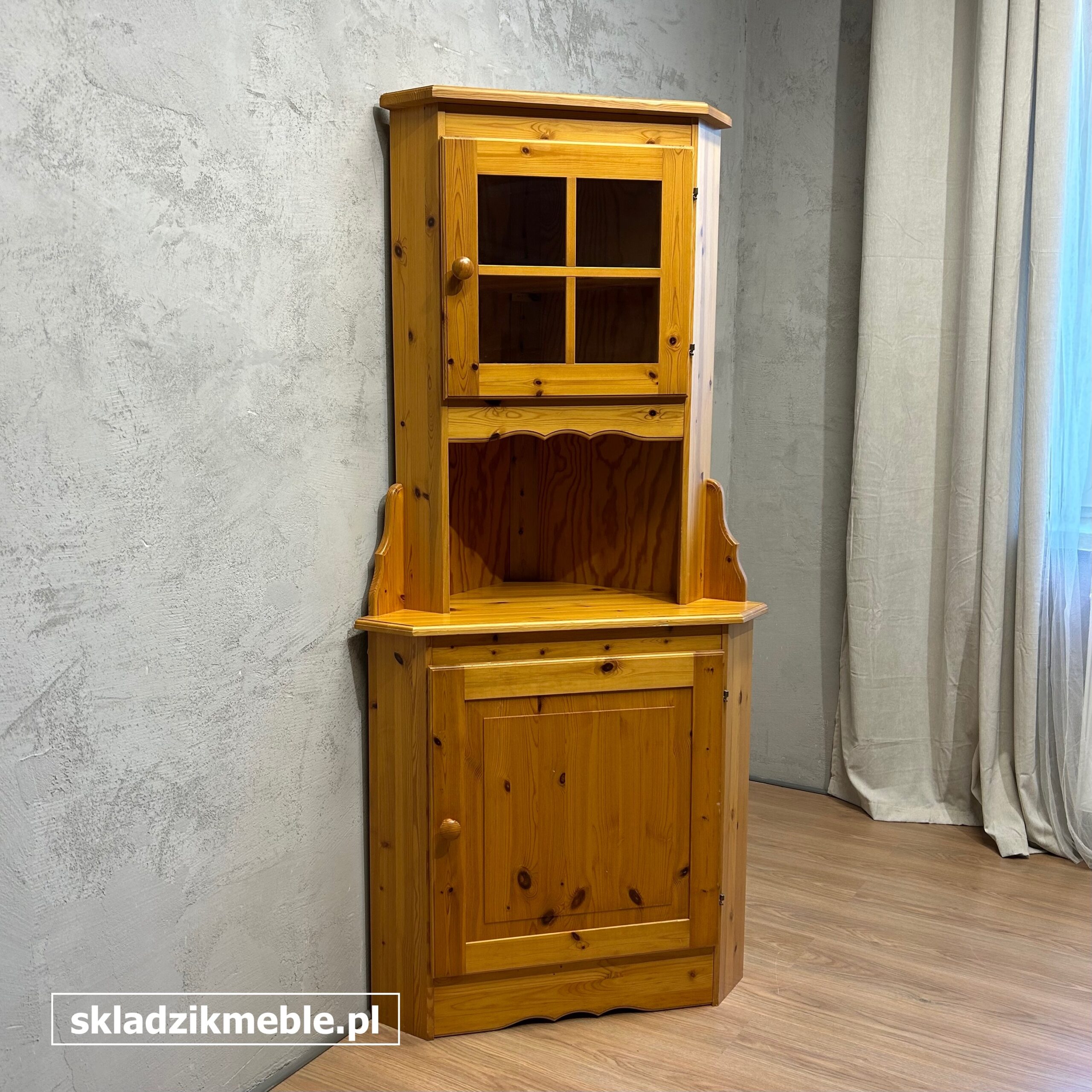 011025 KREDENS SOSNOWY NAROŻNY - obrazek 13