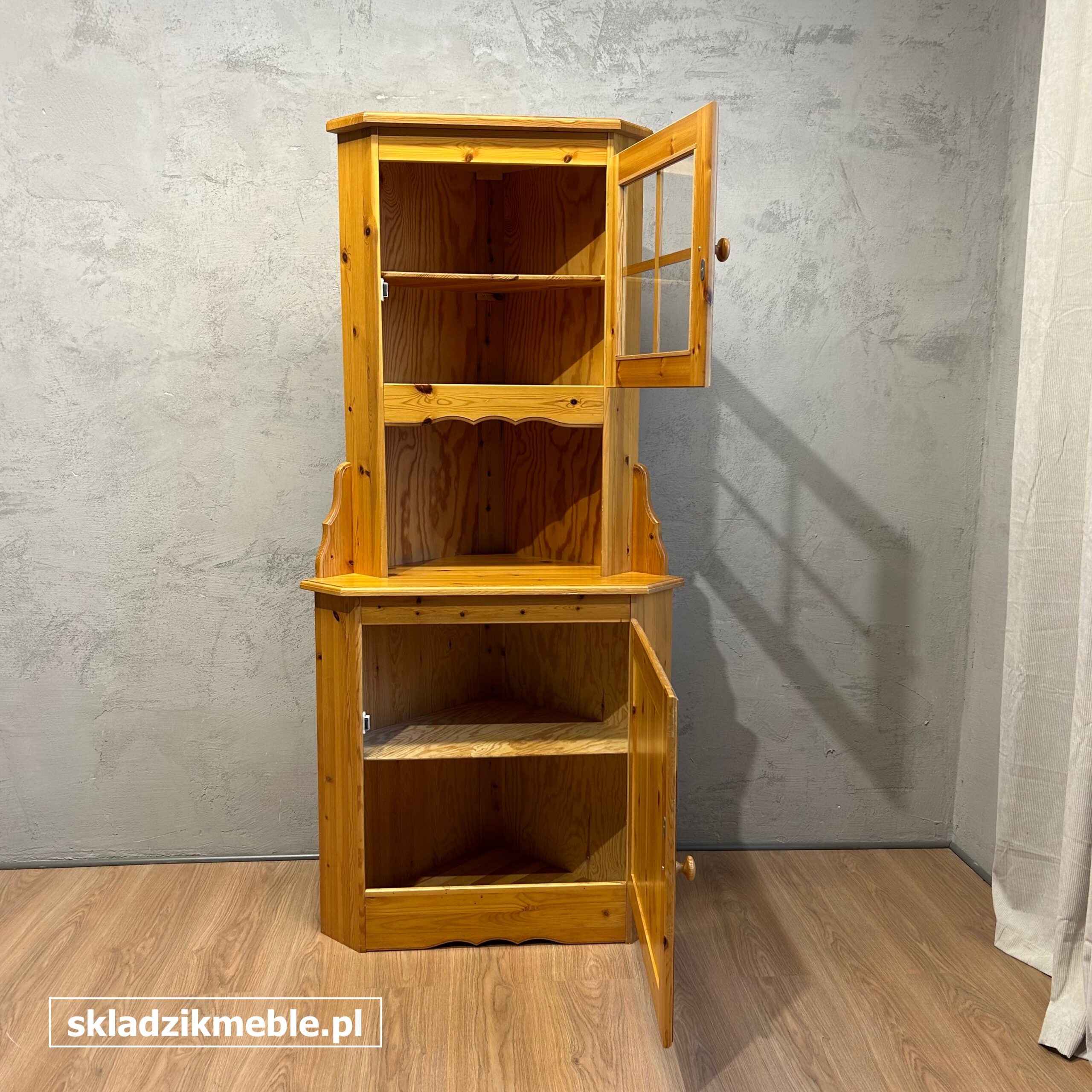 011025 KREDENS SOSNOWY NAROŻNY - obrazek 8