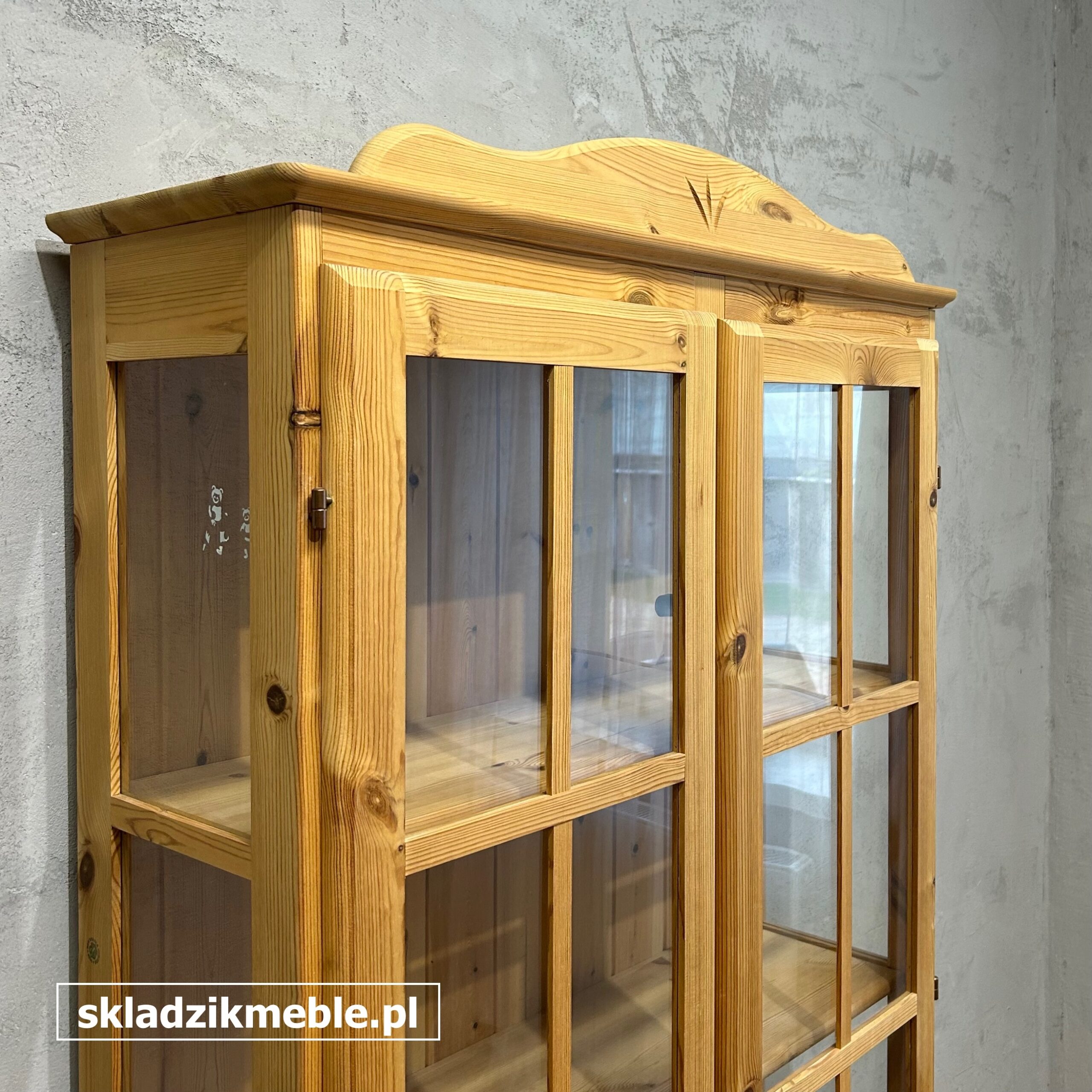 061025 WITRYNA SOSNOWA, BIBLIOTECZKA, Z JEDNĄ SZUFLADĄ - obrazek 6