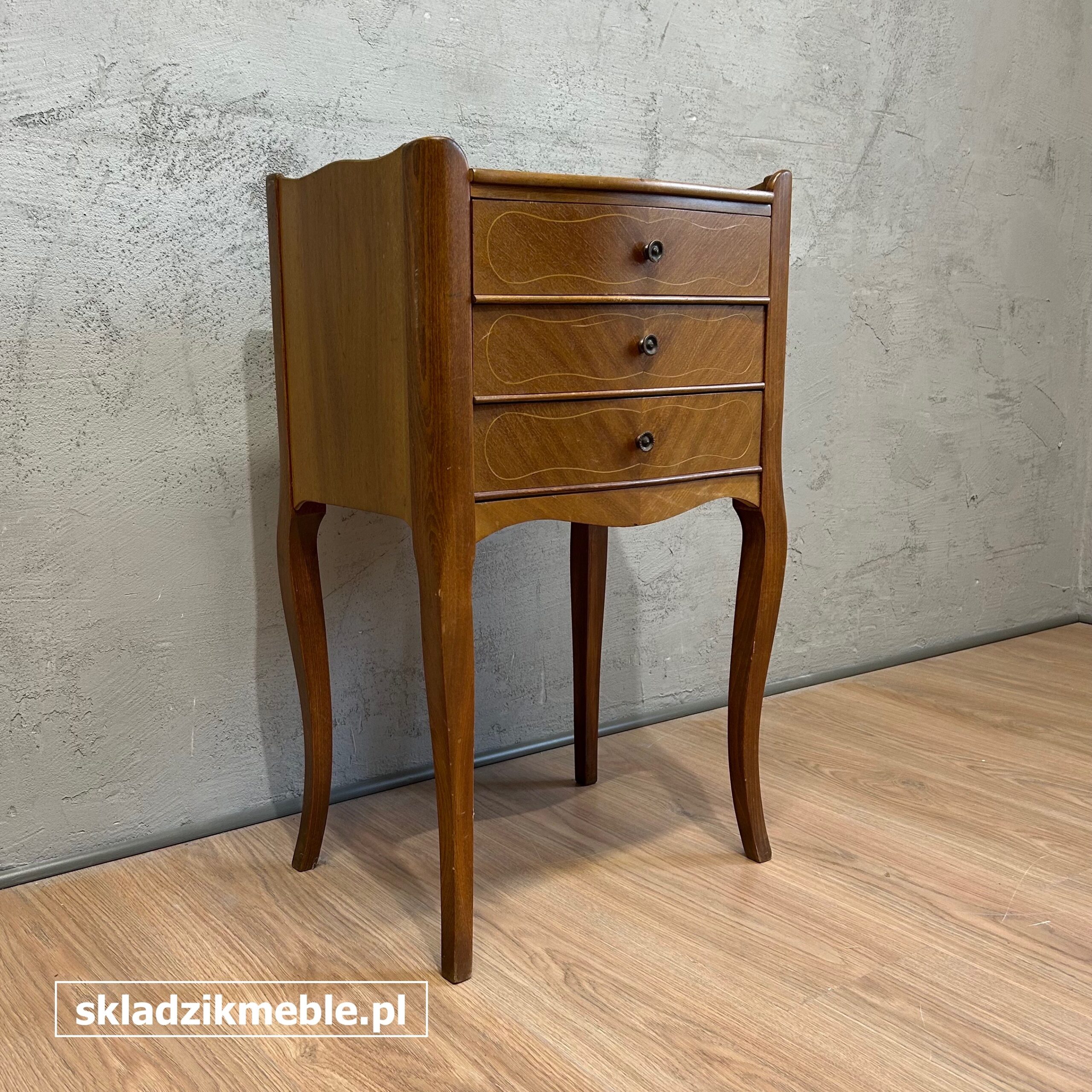 141025 MAŁA KOMODA, STOLIK, SZAFKA W STYLU LUDWIKOWSKIM - obrazek 11