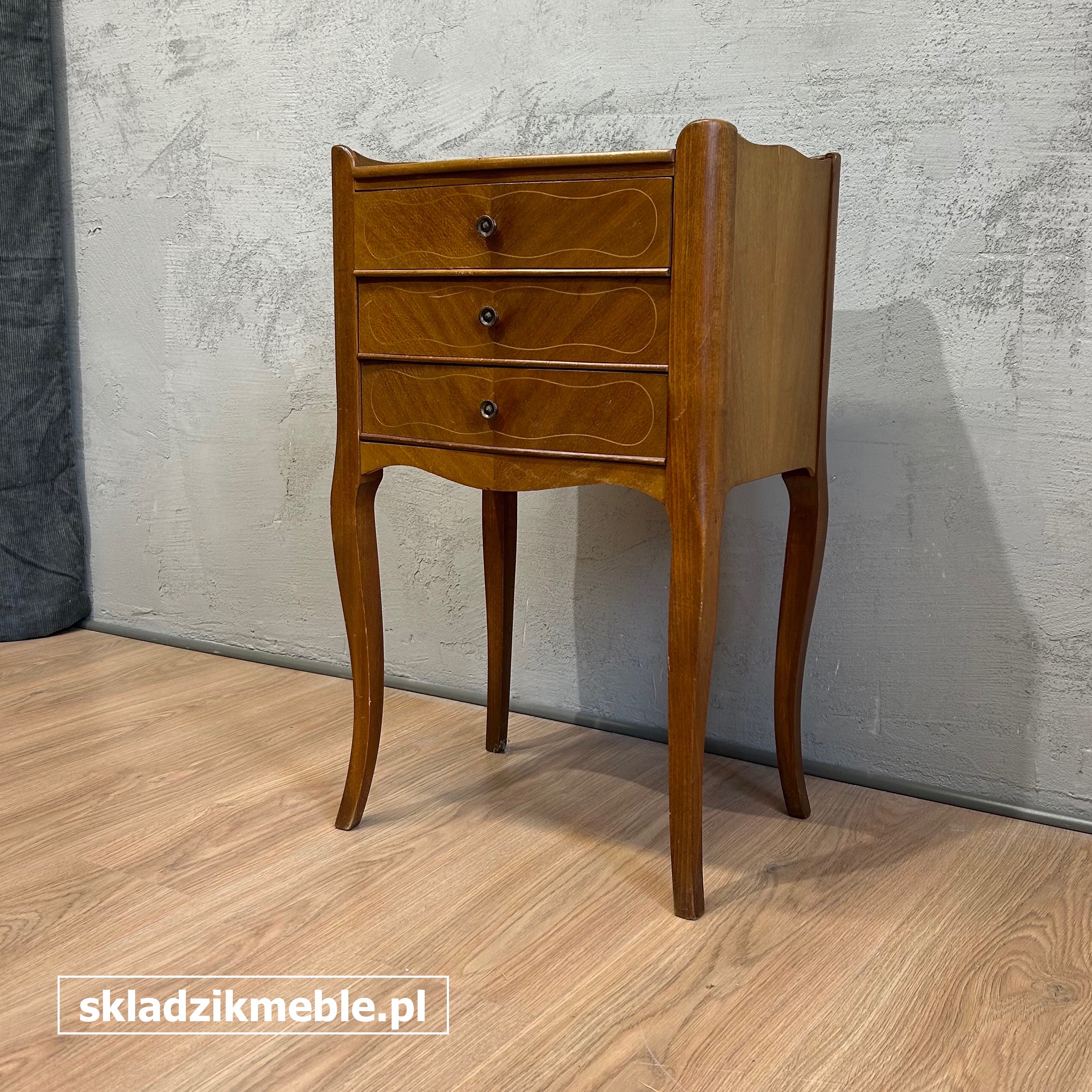 141025 MAŁA KOMODA, STOLIK, SZAFKA W STYLU LUDWIKOWSKIM - obrazek 12