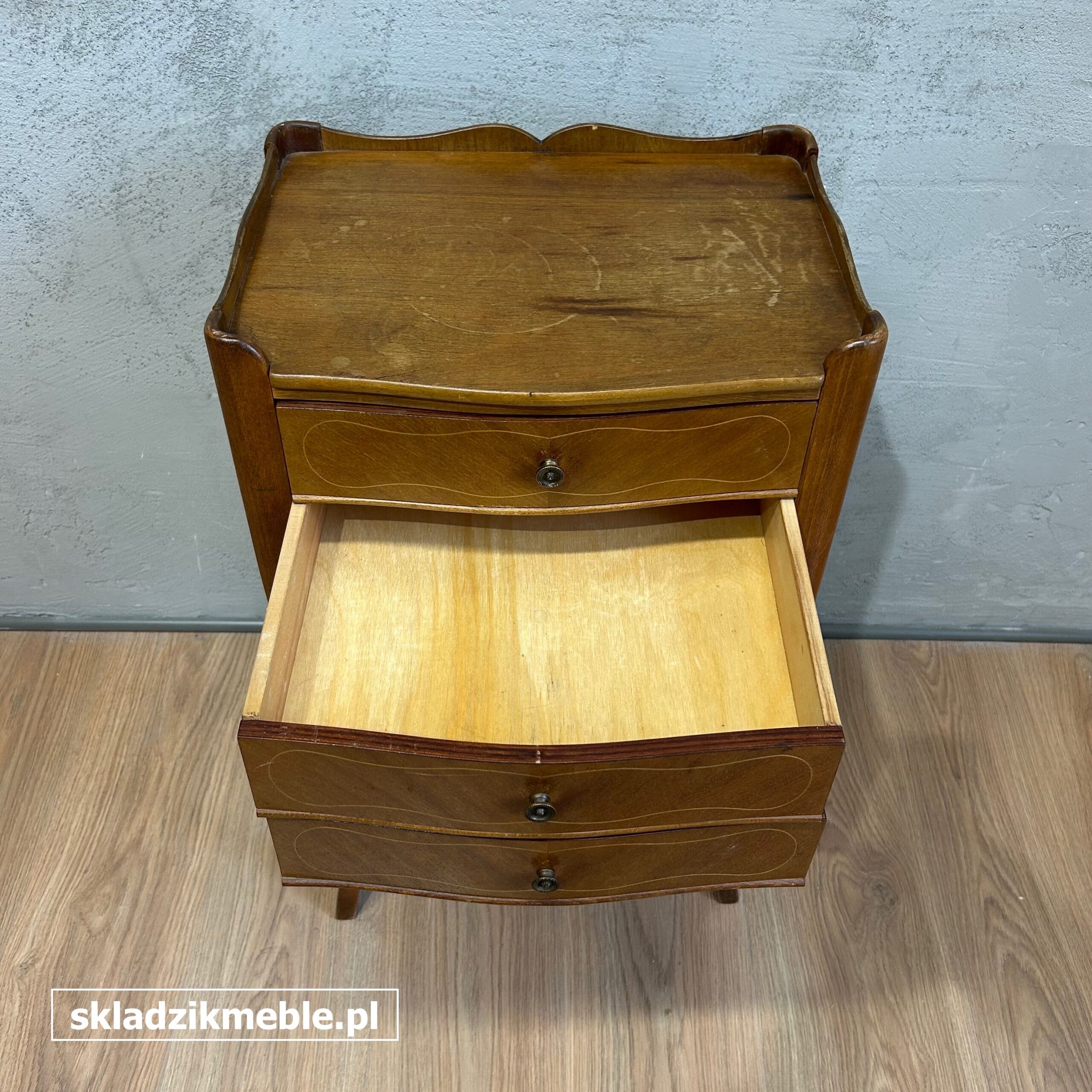 141025 MAŁA KOMODA, STOLIK, SZAFKA W STYLU LUDWIKOWSKIM - obrazek 8