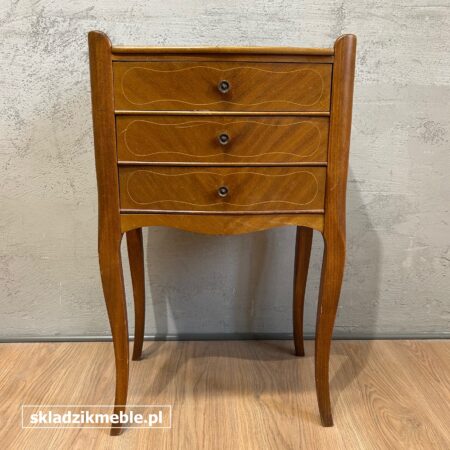 141025 MAŁA KOMODA, STOLIK, SZAFKA W STYLU LUDWIKOWSKIM