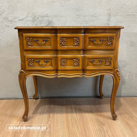 151025 KONSOLKA, KOMODA NA NÓŻKACH W STYLU LUDWIKOWSKIM