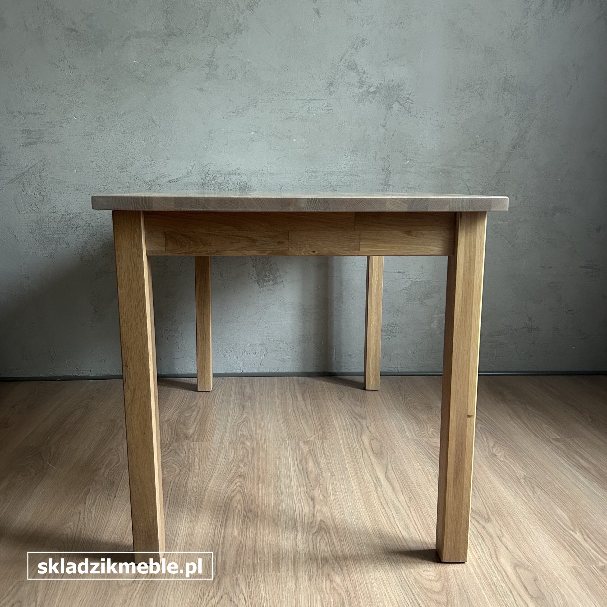 241025 STÓŁ SOSNOWY PROSTY, ODNOWIONY - obrazek 10