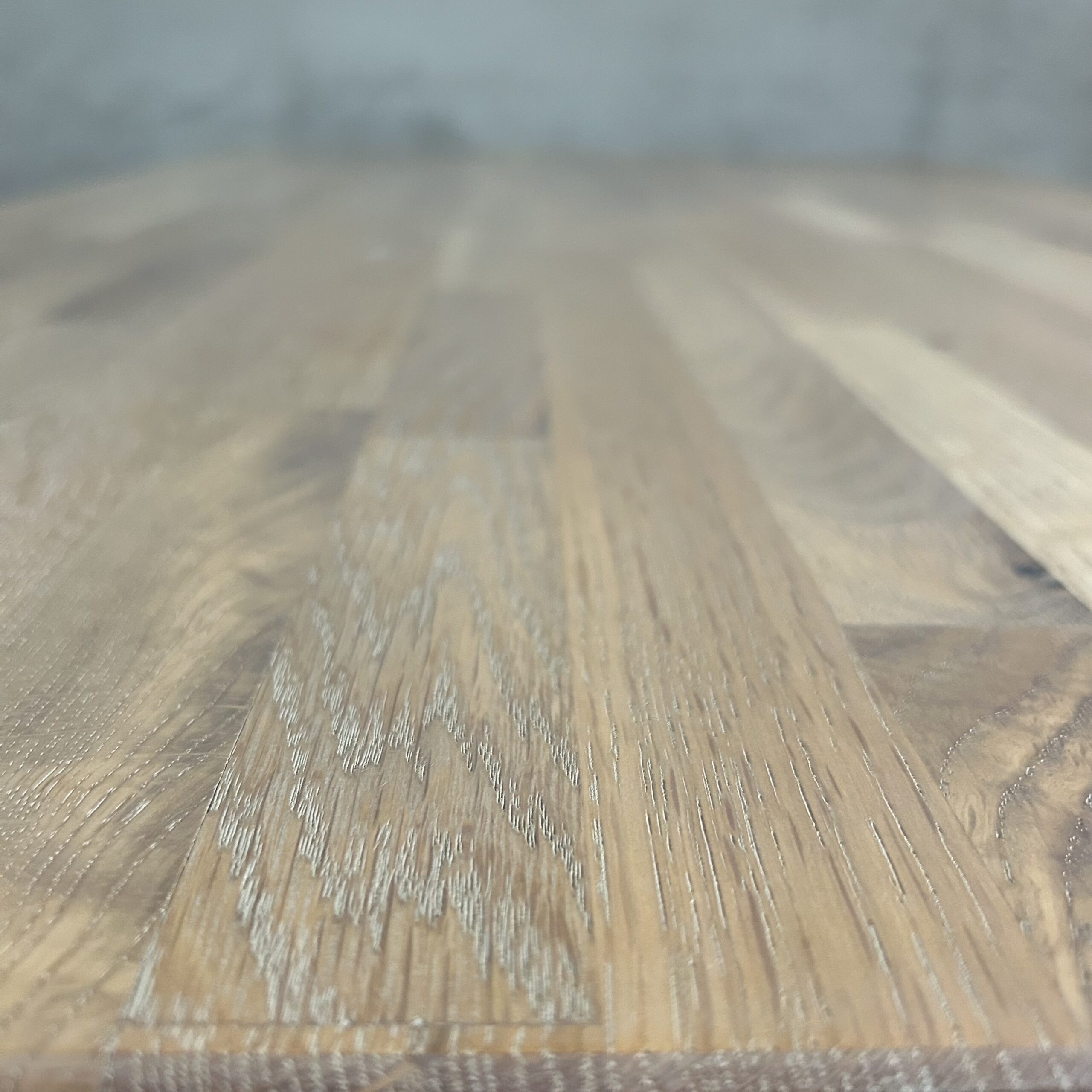 241025 STÓŁ SOSNOWY PROSTY, ODNOWIONY - obrazek 13