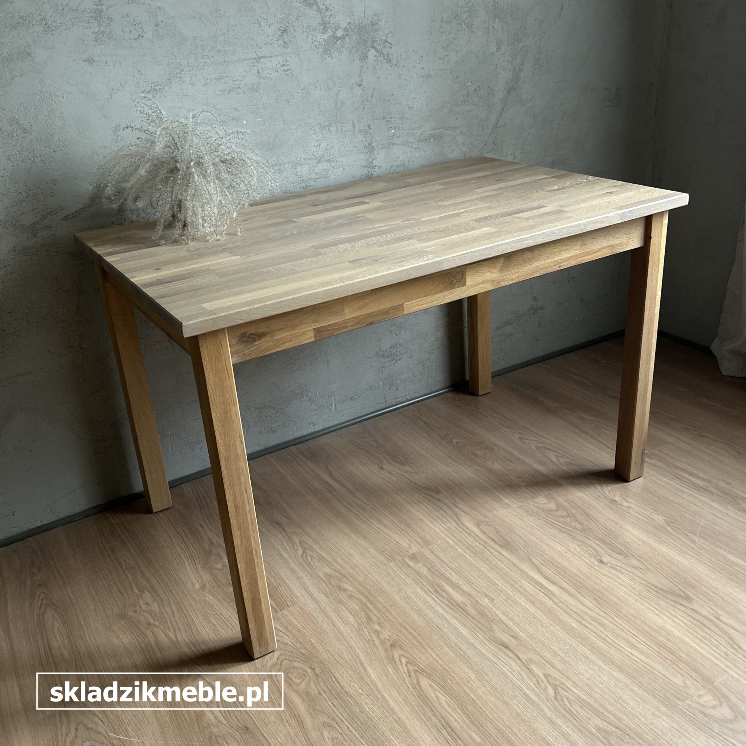241025 STÓŁ SOSNOWY PROSTY, ODNOWIONY - obrazek 14