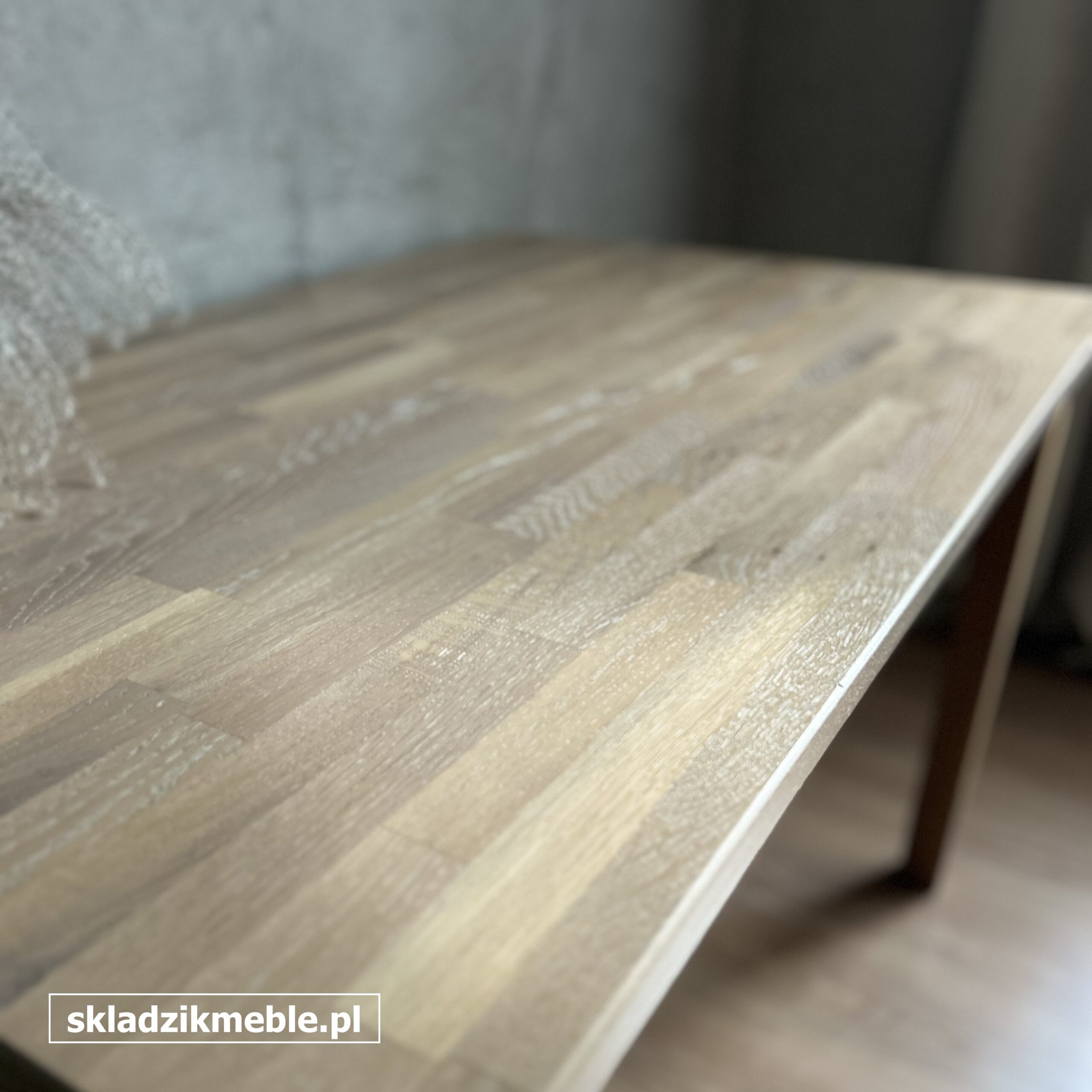 241025 STÓŁ SOSNOWY PROSTY, ODNOWIONY - obrazek 16