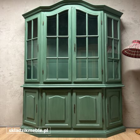 011225 WITRYNA SOSNOWA W KOLORZE ZIELONYM, CIENIOWANA