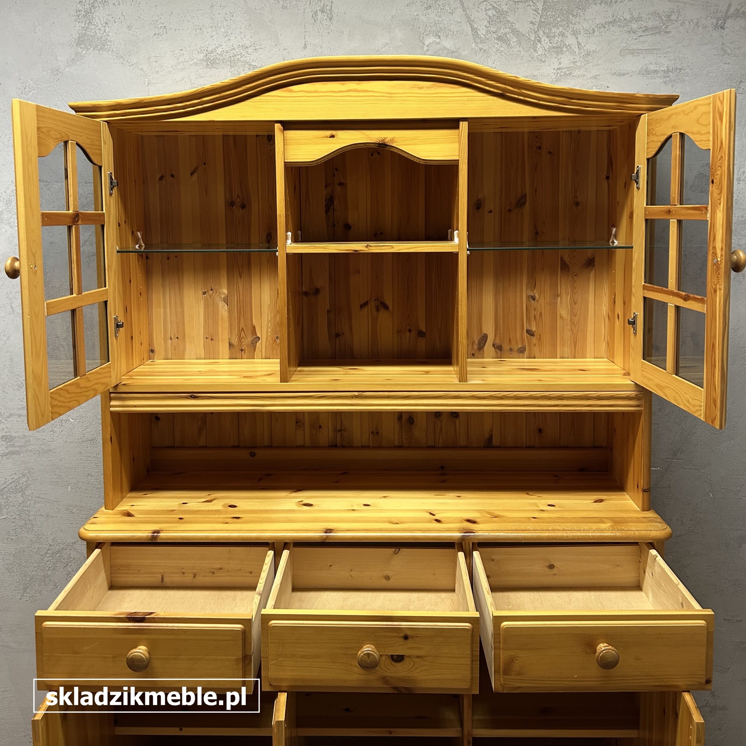 031225 KREDENS SOSNOWY, CIEKAWY, NIESPOTYKANY EGZEMPLARZ - obrazek 11