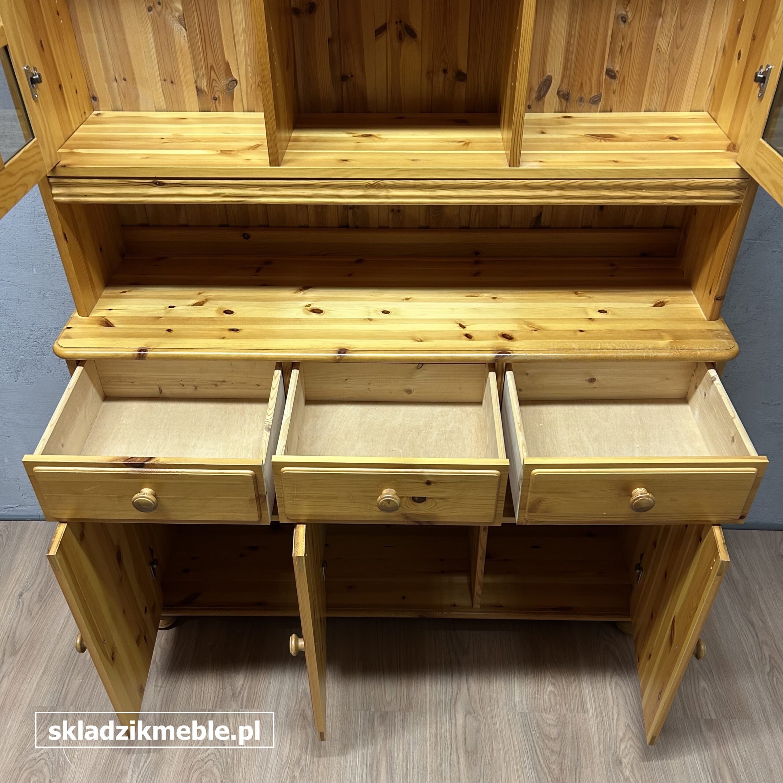 031225 KREDENS SOSNOWY, CIEKAWY, NIESPOTYKANY EGZEMPLARZ - obrazek 9