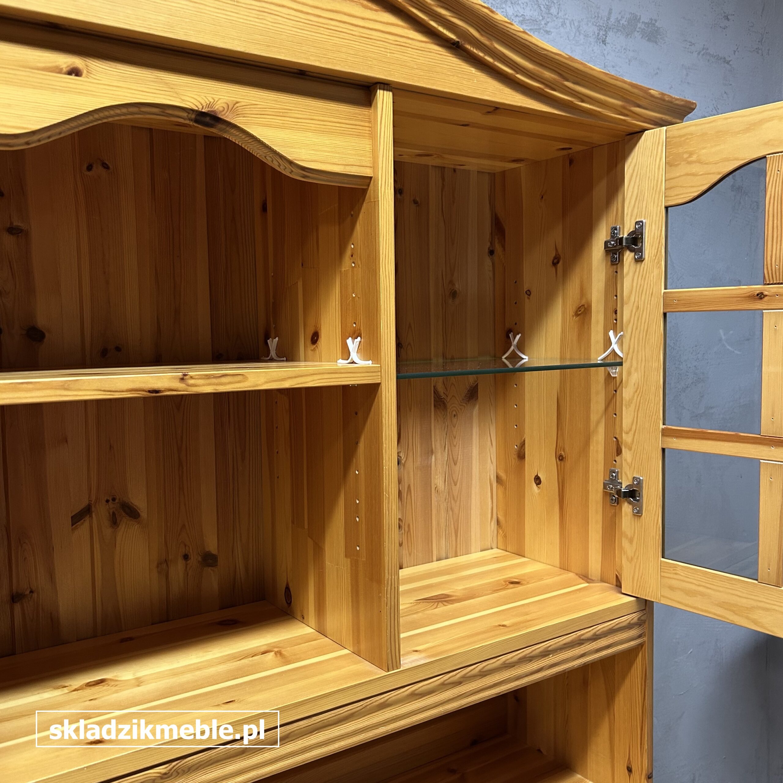 031225 KREDENS SOSNOWY, CIEKAWY, NIESPOTYKANY EGZEMPLARZ - obrazek 8