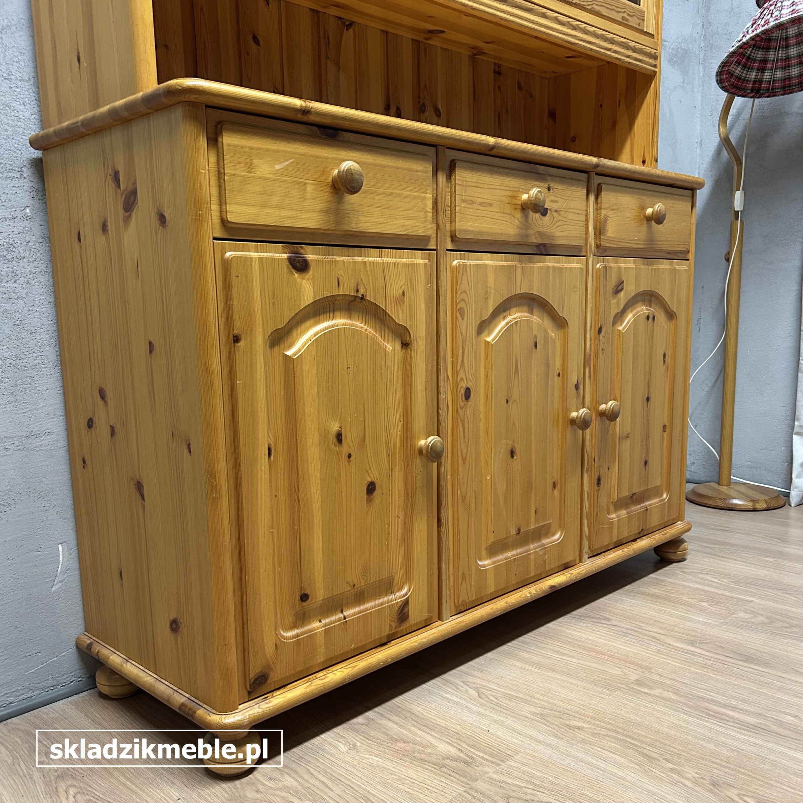 031225 KREDENS SOSNOWY, CIEKAWY, NIESPOTYKANY EGZEMPLARZ - obrazek 4